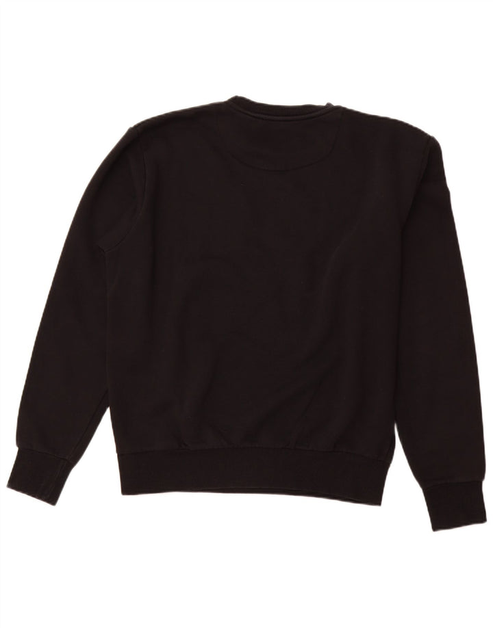 ELLESSE Felpa grafica da uomo Maglione grande cotone nero