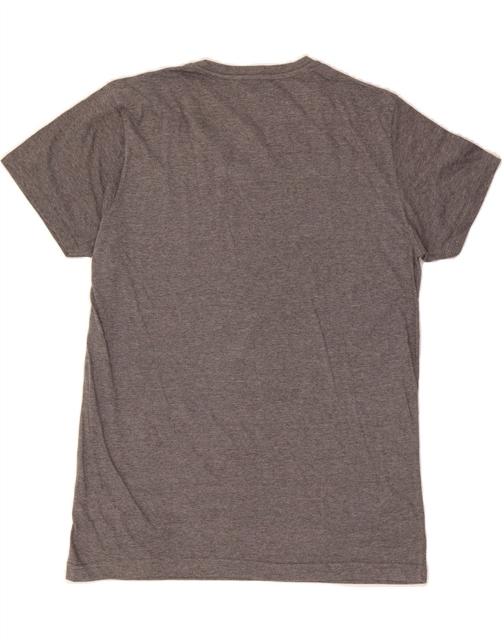 PIERRE CARDIN Mens Graphic T-Shirt Top 2XL Grey Polyester Vintage Pierre Cardin and Second-Hand Pierre Cardin from Messina Hembry 