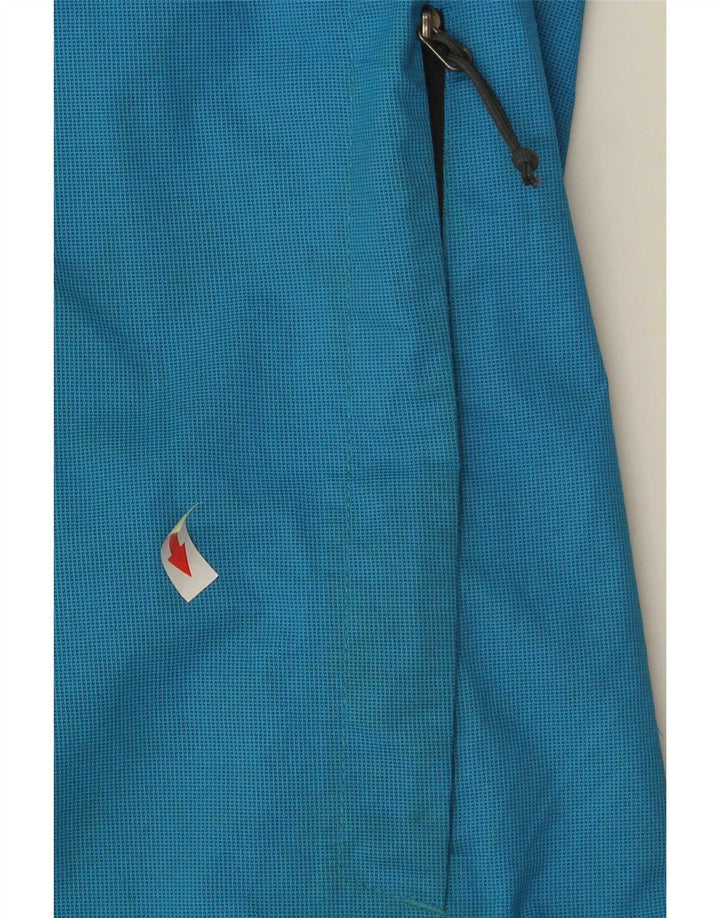 Giacca antipioggia da uomo con cappuccio The North Face UK 38 Poliestere blu medio