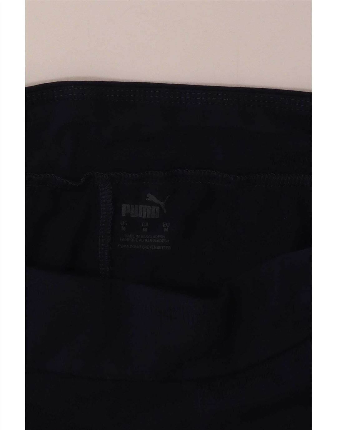 Leggings grafici da donna Puma UK 12 cotone medio blu navy