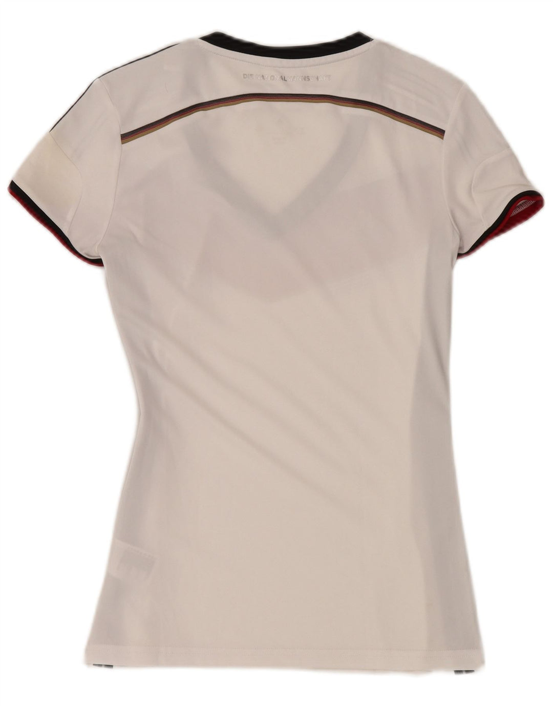 ADIDAS Womens Graphic T-Shirt Top UK 8/10 Small White