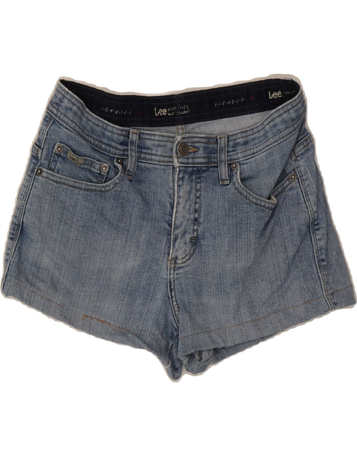 LEE Womens Denim Hot Pants W28 Medium Blue Vintage Lee and Second-Hand Lee from Messina Hembry 