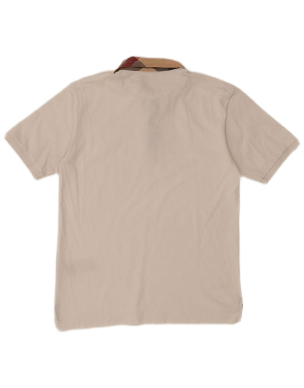 Polo Burberry Ragazzo 13-14 Anni Cotone Colorblock Bianco