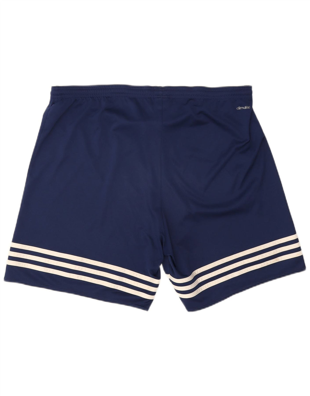 Pantaloncini sportivi Adidas Climalite da uomo XL in poliestere blu navy