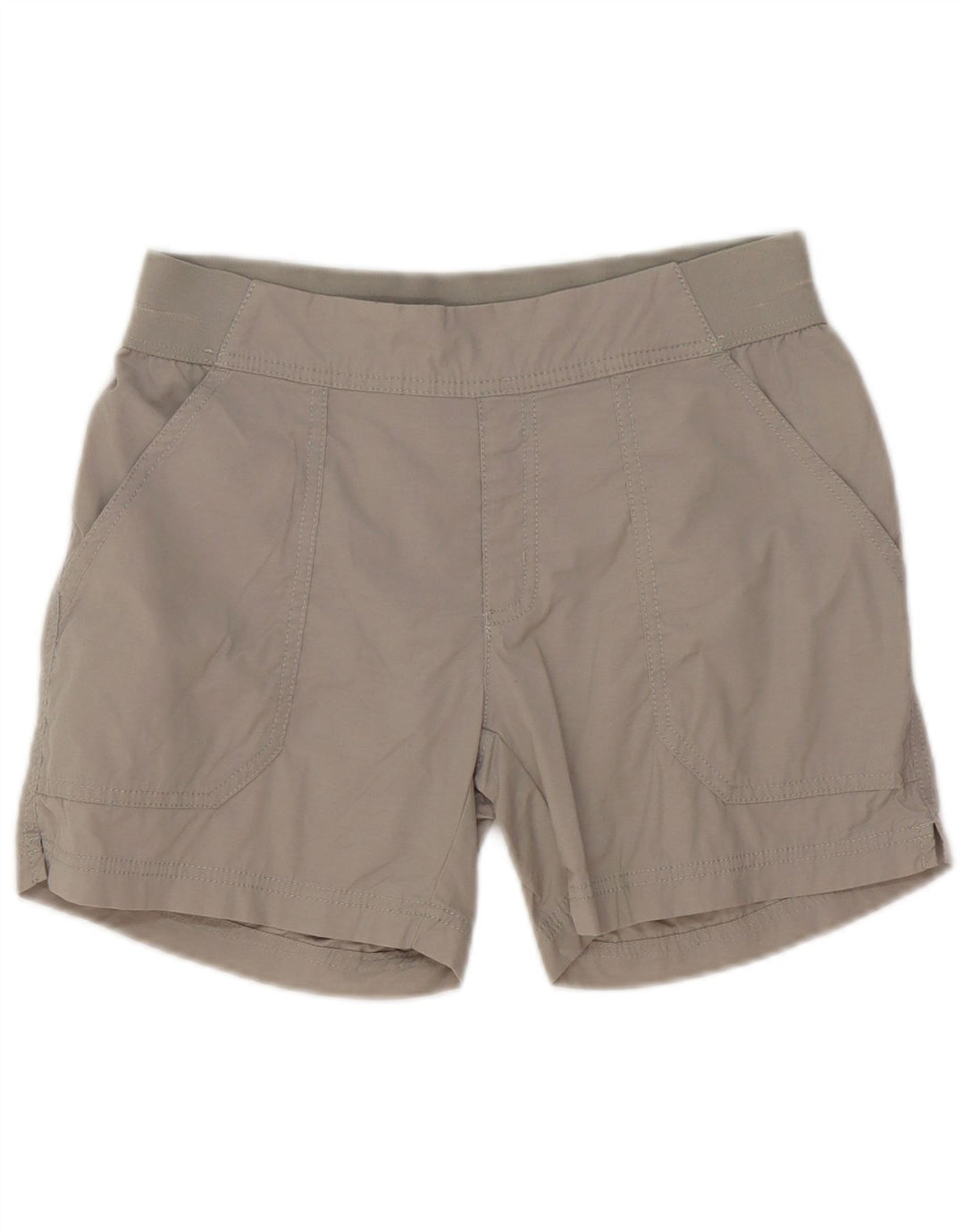 Pantaloncini chino Columbia vestibilità regolare da donna piccoli W28 cotone grigio