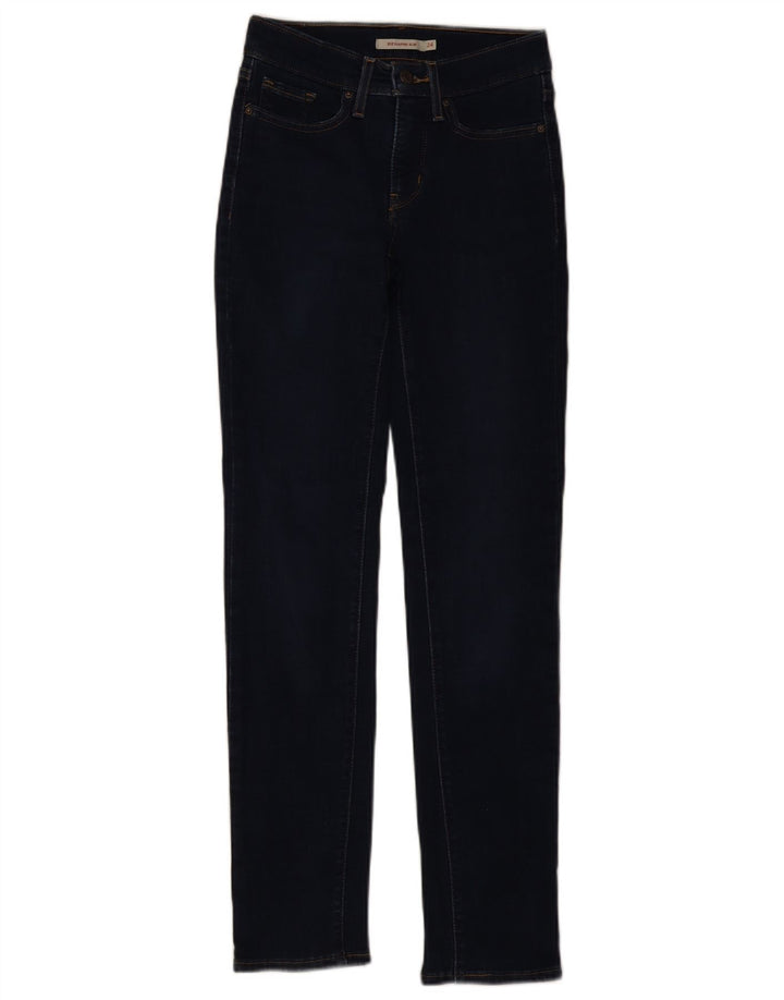 Levi's Donna 312 Shaping Slim Jeans W24 L31 Blu Navy