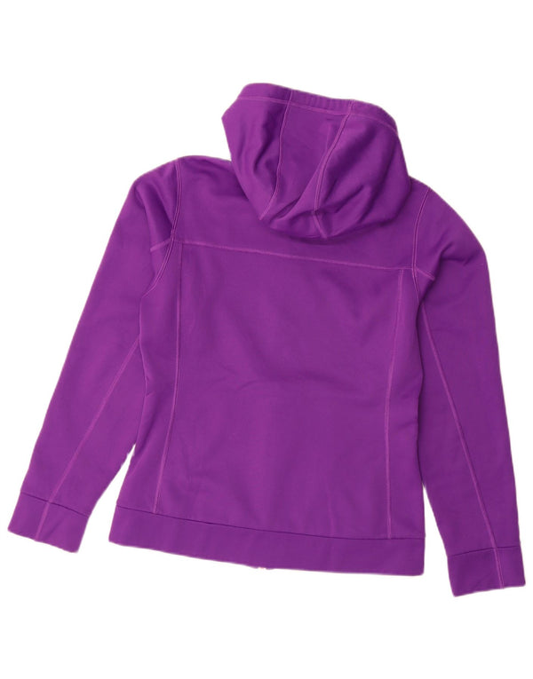 The North Face Womens Zip Hoodie Sweater UK 10 Small Purple