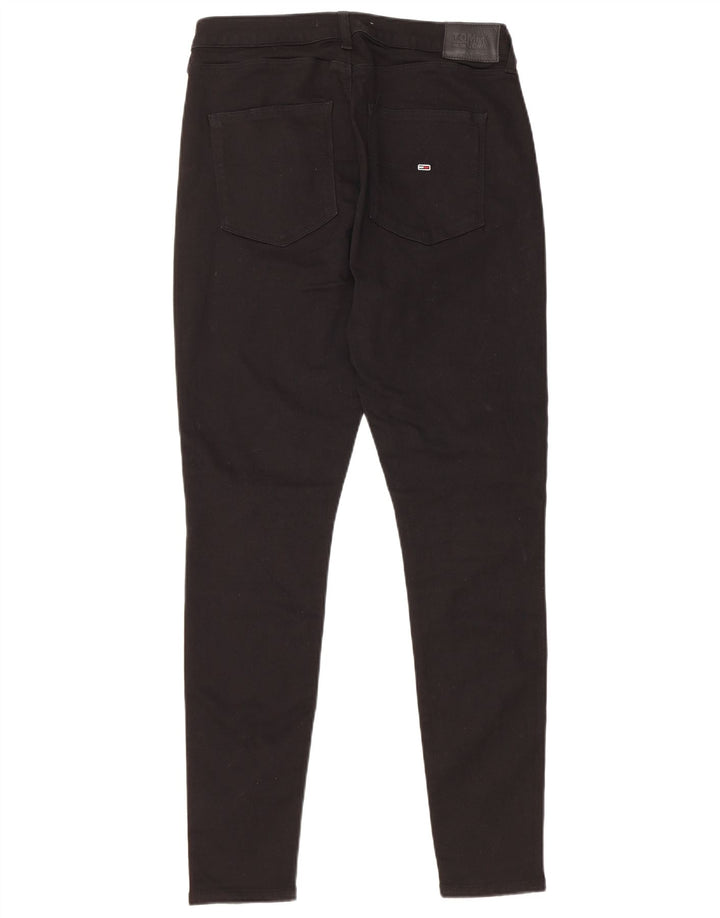 TOMMY HILFIGER Jeans skinny da donna W30 L30 cotone nero