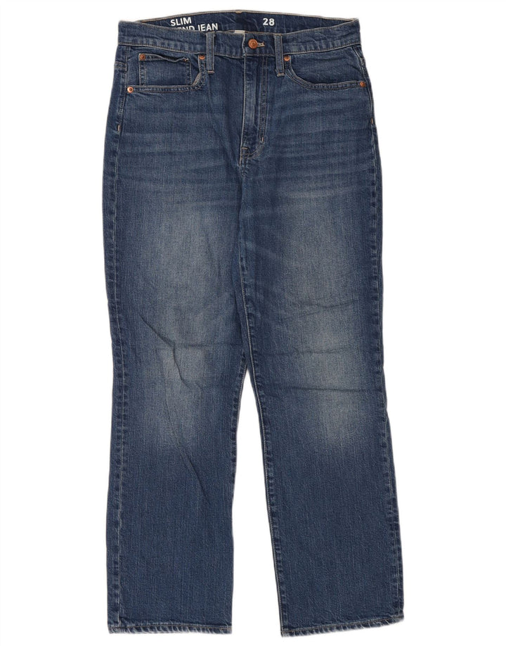 Jeans slim da donna J. Crew W28 L30 cotone blu