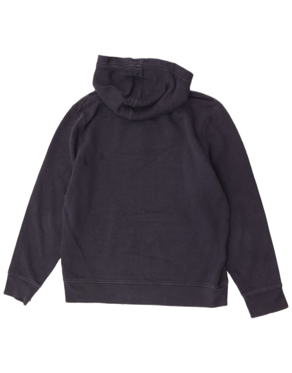 Maglione con cappuccio grafico da uomo Levi's XL in cotone blu navy