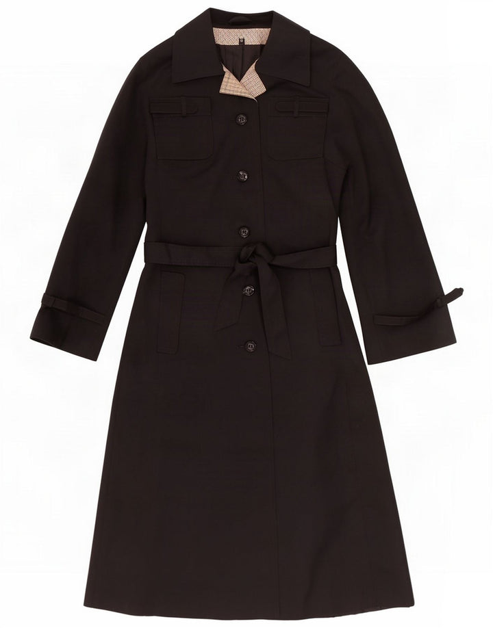 Diolen Trench da donna UK 12 Medio Nero Poliestere