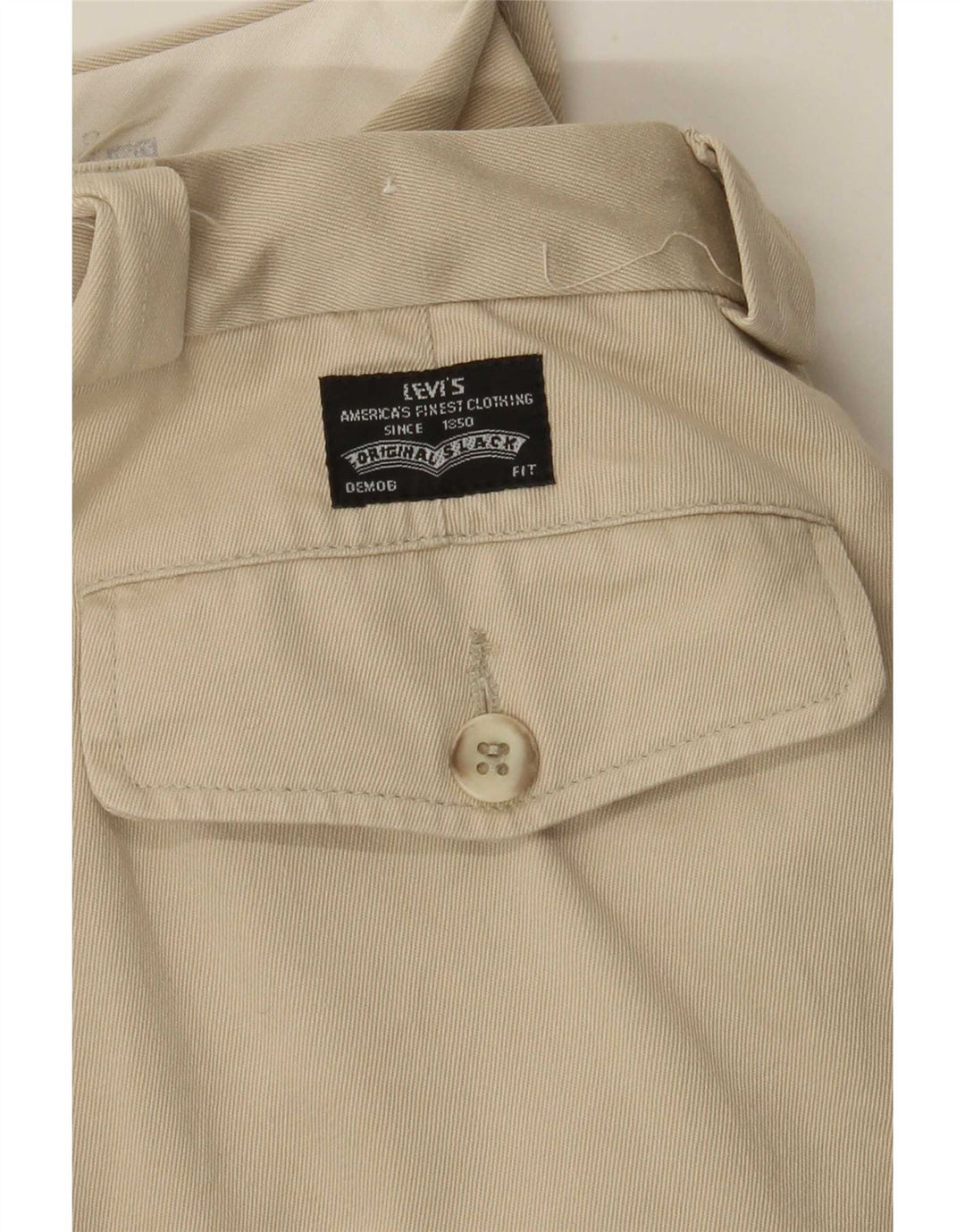 Pantaloni chino regolari da uomo Levi's W32 L31 kaki