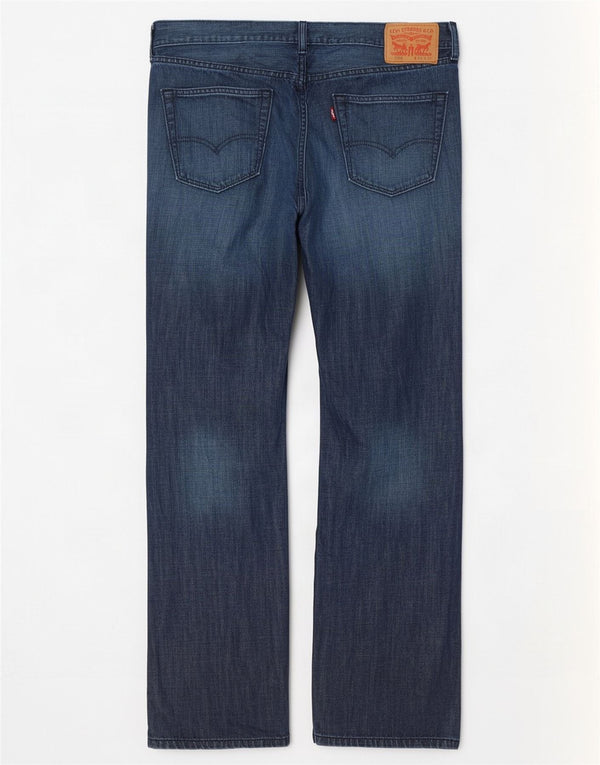 Levi's Uomo 559 Jeans dritti dalla vestibilità rilassata W34 L32 Cotone blu navy