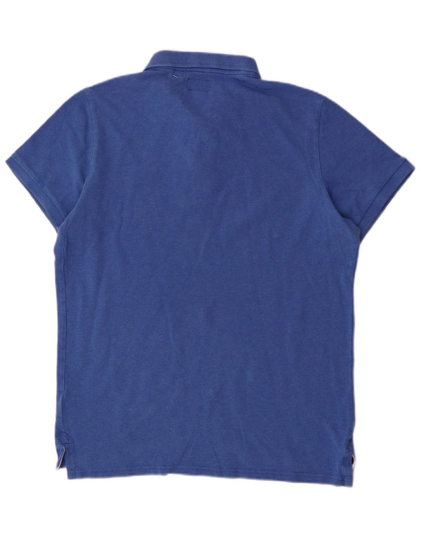 Polo da uomo Superdry XL in cotone blu