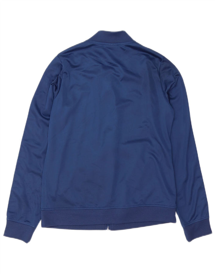 DIADORA Giacca da tuta grafica da uomo piccola in poliestere blu navy