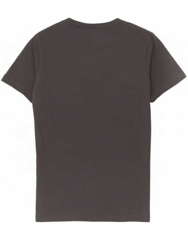 T-shirt grafica da uomo Jack Wolfskin Top UK 34 XS cotone grigio