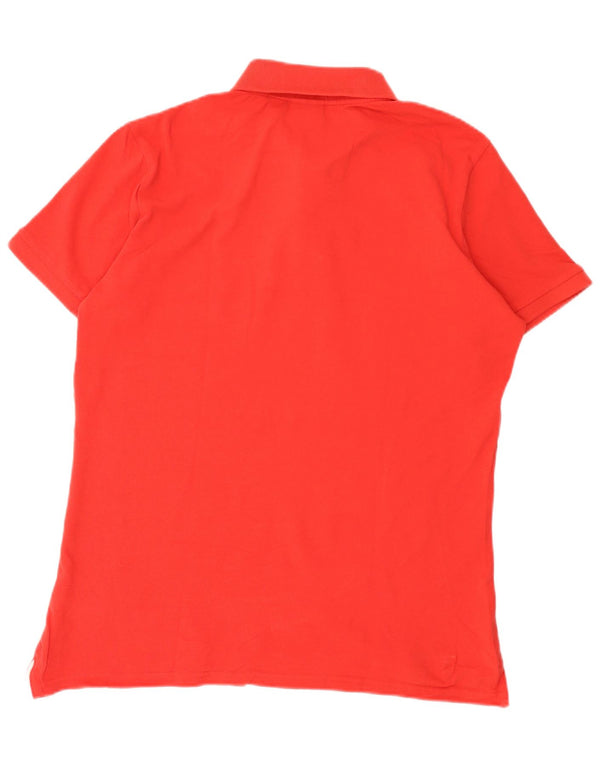 Polo Diadora Uomo Large Rossa In Cotone