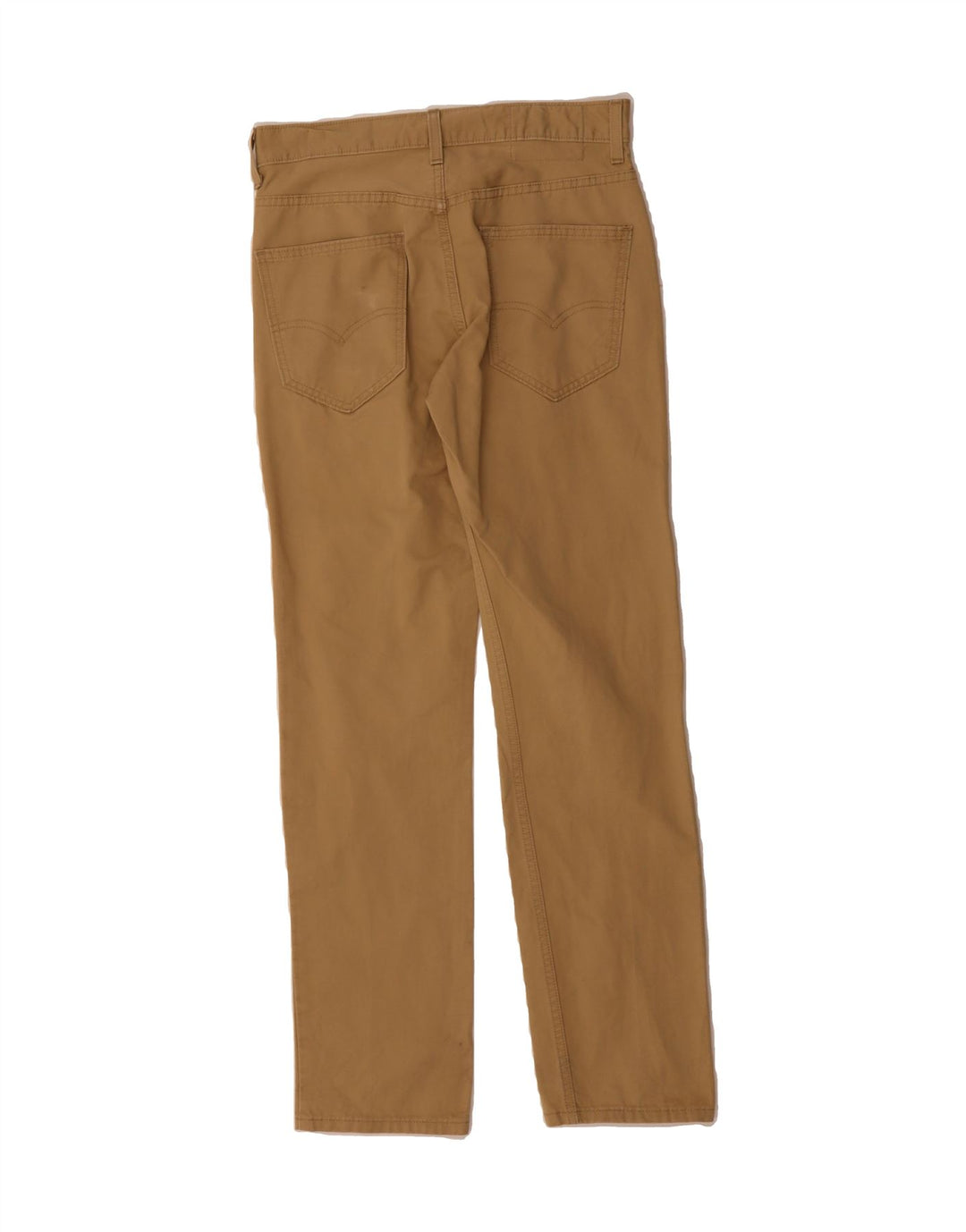 LEVI'S Mens Slim Chino Trousers W30 L32 Brown Cotton Vintage Levi's and Second-Hand Levi's from Messina Hembry 