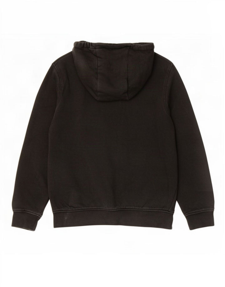 Felpa con cappuccio da uomo Lacoste taglia 4 media in cotone nero