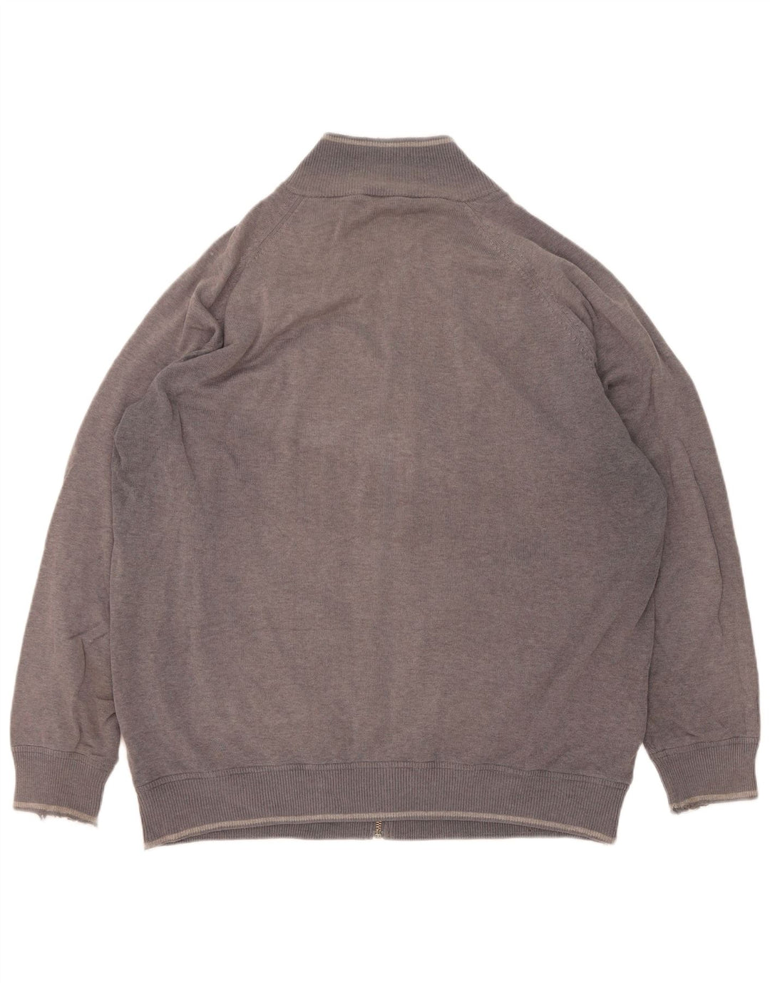 Maglione cardigan da uomo Marks & Spencer XL in cotone grigio