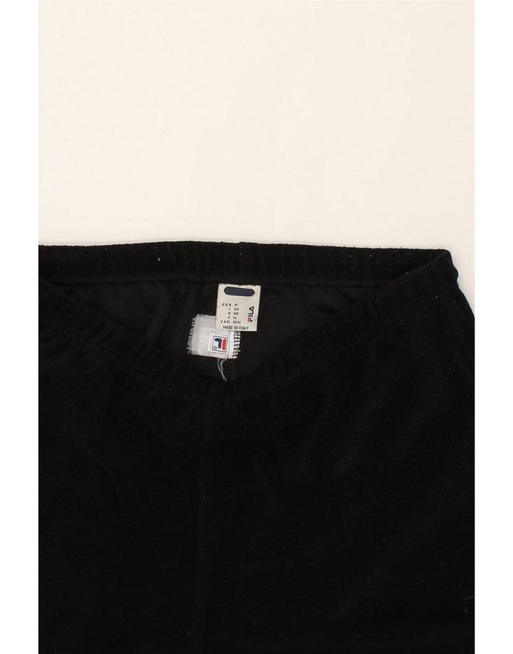 FILA Mens Tracksuit Trousers Medium Black Vintage Fila and Second-Hand Fila from Messina Hembry 