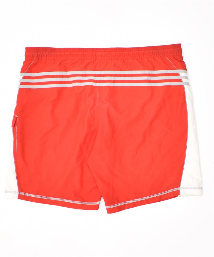Pantaloncini da bagno grafici da uomo ADIDAS rosso medio in poliestere