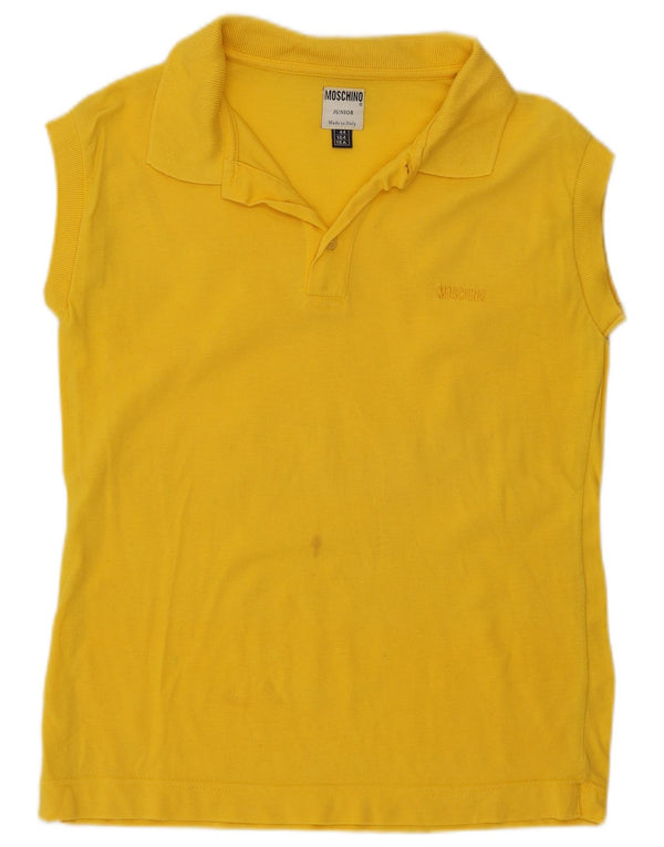 Polo Moschino Bambina 14-15 Anni Gialla