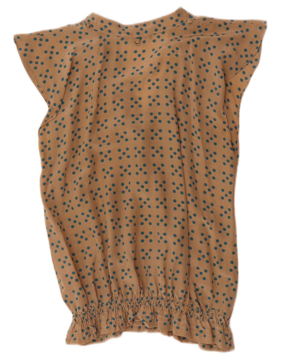 Camicetta Donna Patrizia Pepe Top IT 38 XS Beige Pois