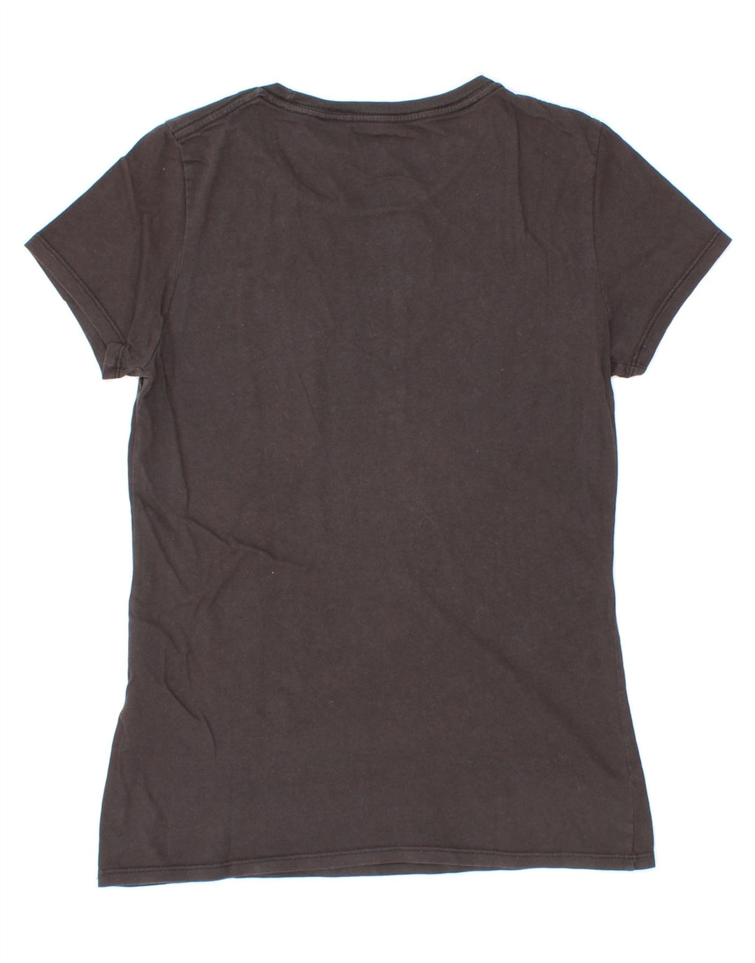 LEVI'S Womens Graphic T-Shirt Top UK 10 Small Grey Cotton Vintage Levi's and Second-Hand Levi's from Messina Hembry 