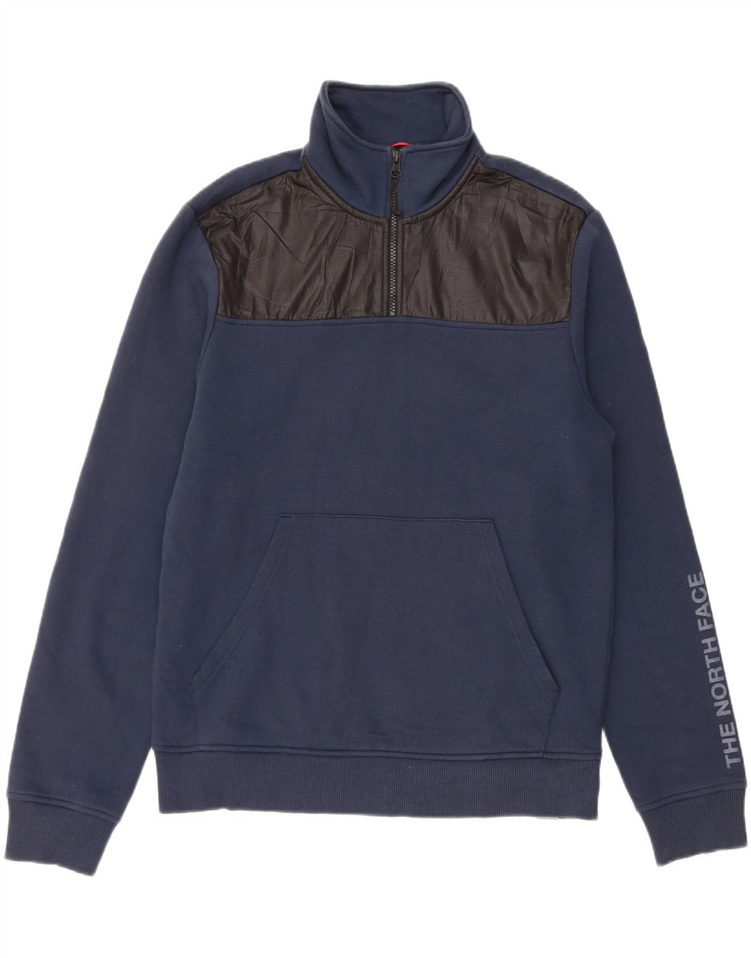 THE NORTH FACE Felpa grafica da uomo maglione medio blu navy color block