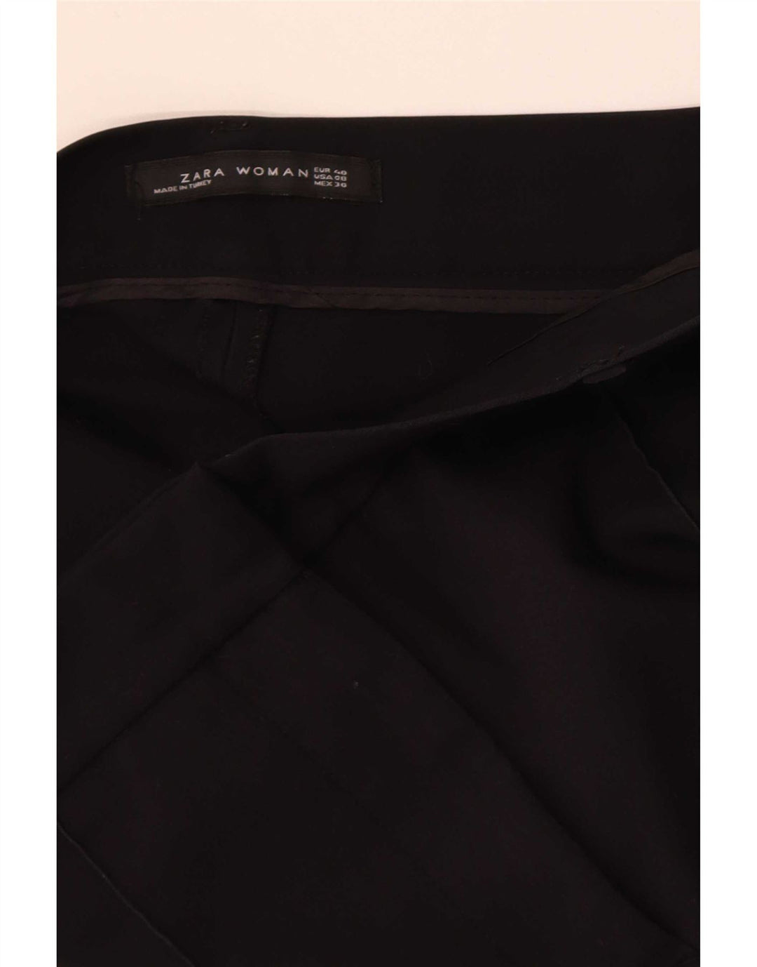 Pantaloni casual Bootcut da donna Zara EU 40 medi W30 L32 neri