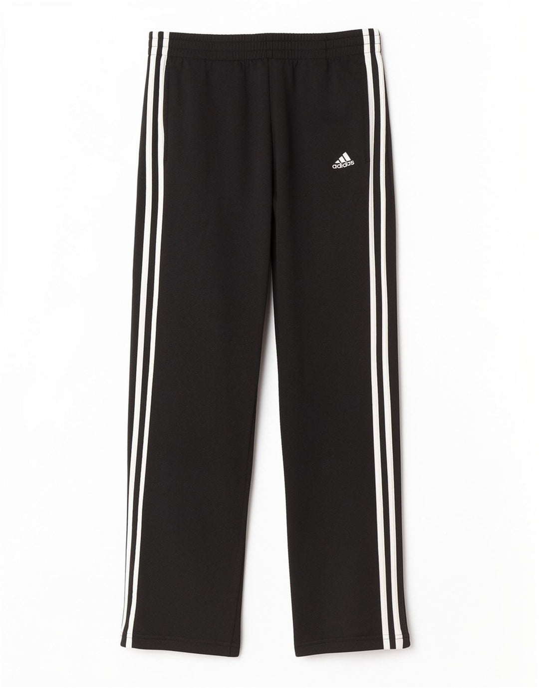 Pantaloni della tuta da ragazzo Adidas 9-10 anni in poliestere nero