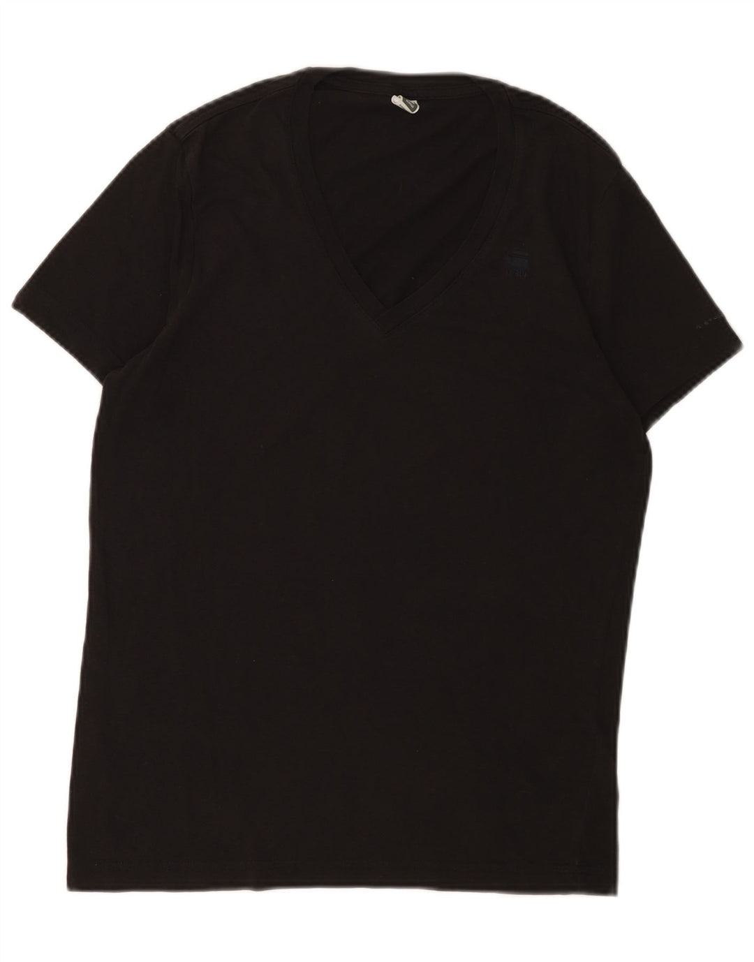 T-shirt da uomo G-Star Top piccola in cotone nero