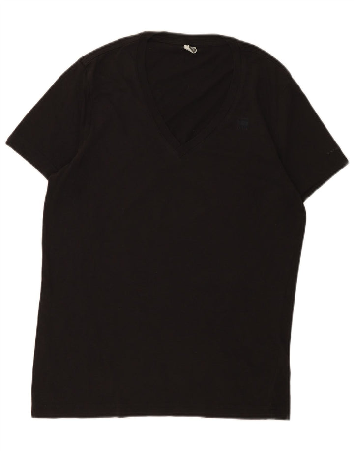 T-shirt da uomo G-Star Top piccola in cotone nero