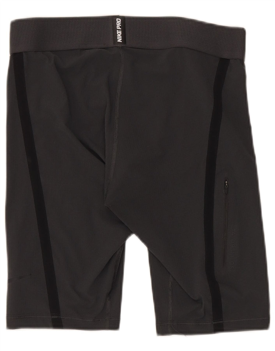 Pantaloncini sportivi Nike da uomo grandi in poliestere grigio
