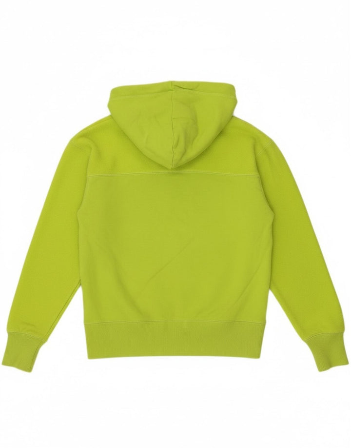 Felpa con cappuccio oversize da donna Superdry UK 6 XS verde poliestere