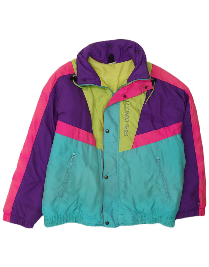 Giacca da sci grafica da uomo Skiss IT 50 Large multicolore Colourblock