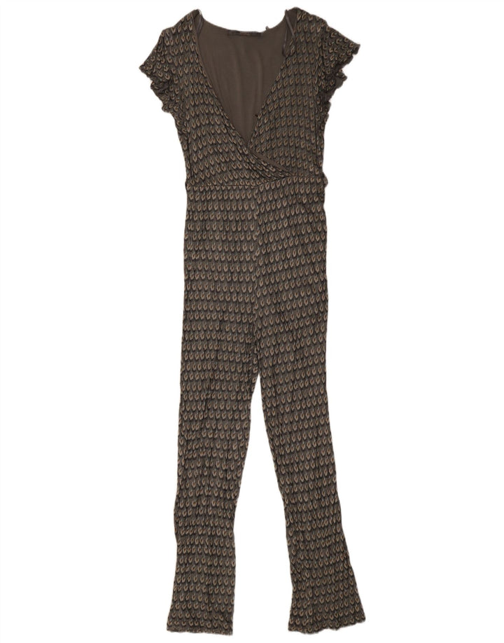 Tuta da donna Guess UK 10 Small Viscosa geometrica grigia