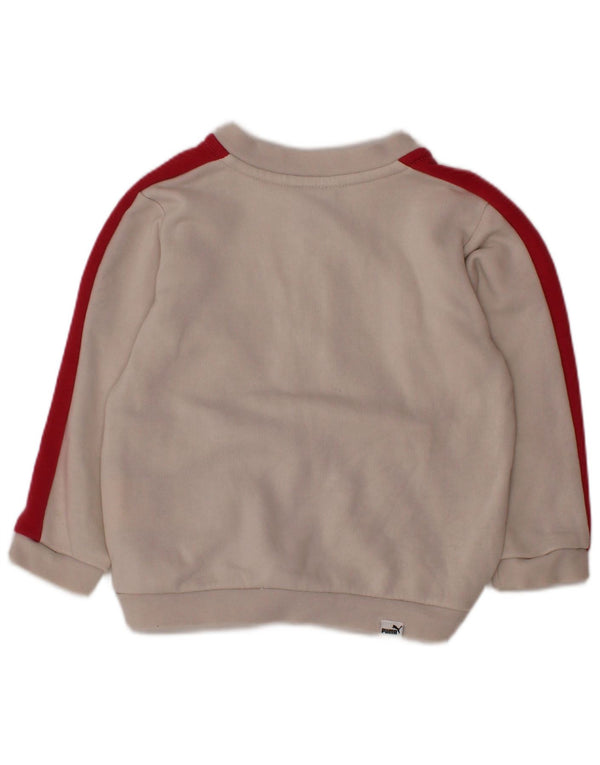 Giacca da tuta grafica PUMA da bambina, 9-12 mesi, colore bianco