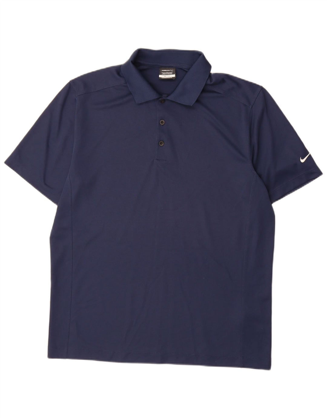 Polo Nike da uomo Dri Fit grande in poliestere blu navy