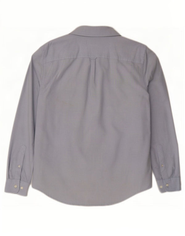 Camicia Timberland da uomo vestibilità regolare in cotone blu medio