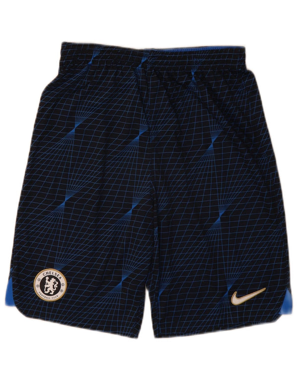 Pantaloncini sportivi Nike Chelsea FC da ragazzo 13-14 anni XL Blu navy geometrici