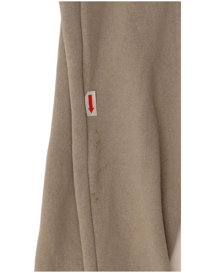 Felpa con cappuccio grafica da uomo PUMA grande in cotone grigio