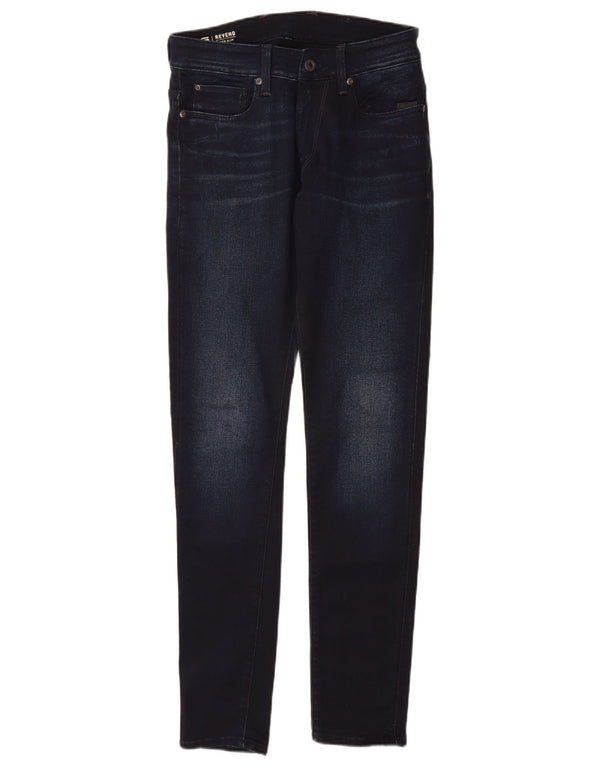 Jeans super slim da donna G-Star W29 L32 cotone blu navy