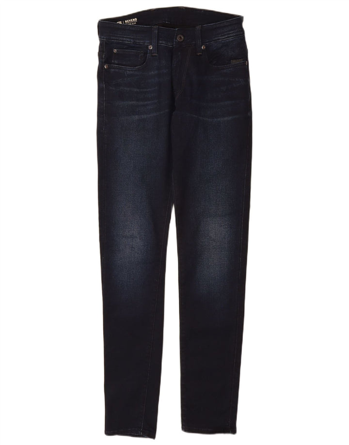 Jeans super slim da donna G-Star W29 L32 cotone blu navy