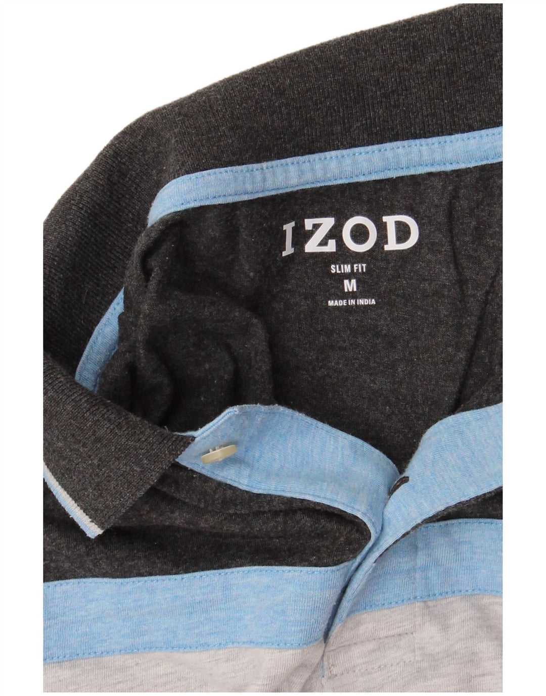 Polo da uomo slim fit Izod color grigio medio