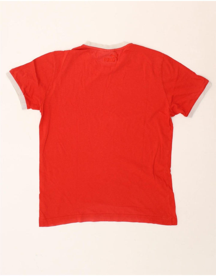 PUMA Mens T-Shirt Top Small Red Vintage Puma and Second-Hand Puma from Messina Hembry 