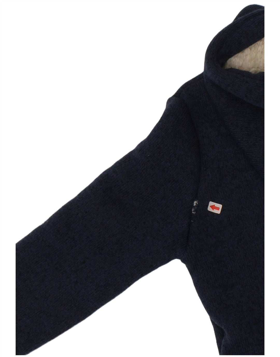 Maglione con cappuccio e zip grafica per ragazze Roxy 5-6 anni in poliestere blu navy