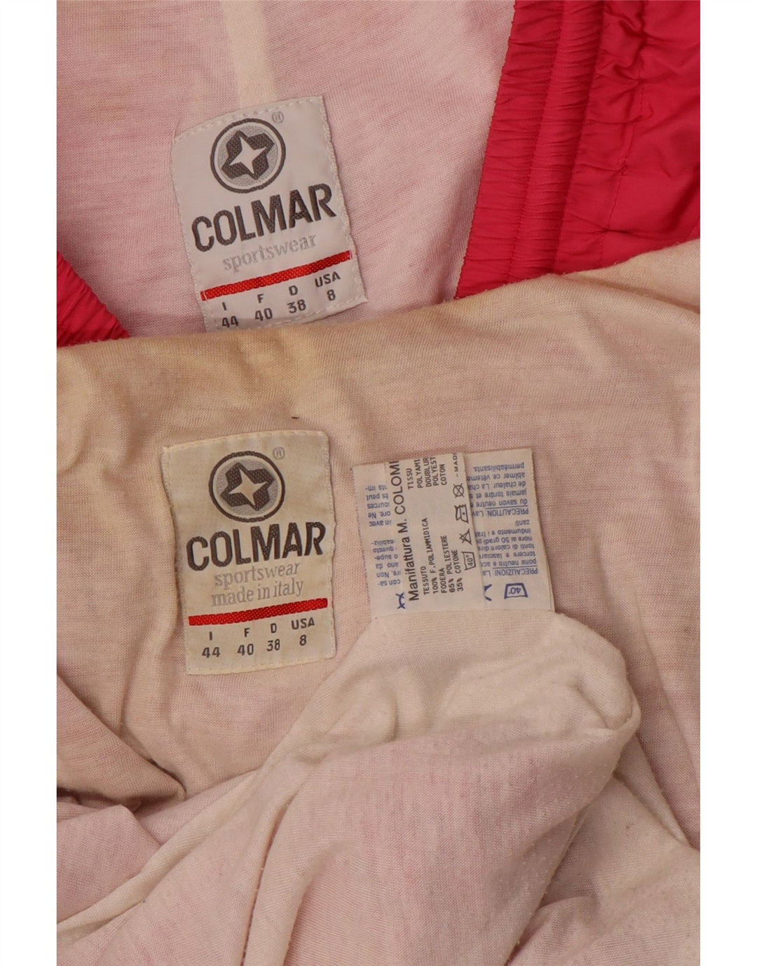 Tuta intera Colmar da donna con grafica IT 44 rosa medio in poliammide