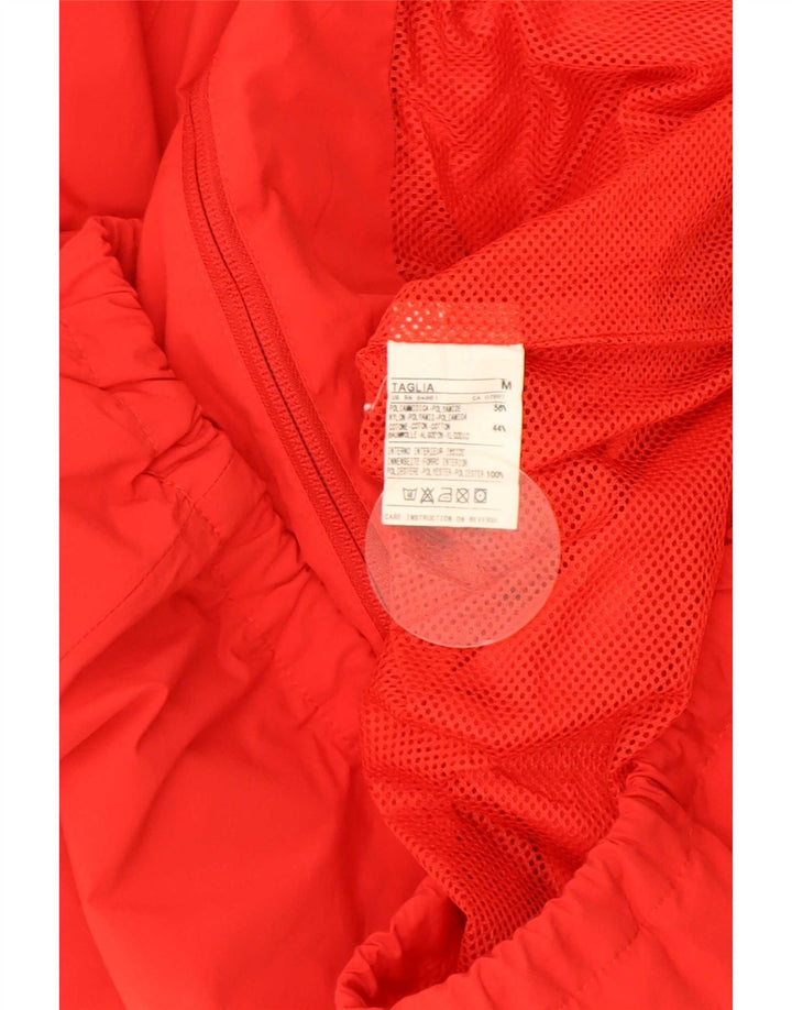 Giacca antipioggia da uomo Sisley UK 38 Medium Red Poliammide